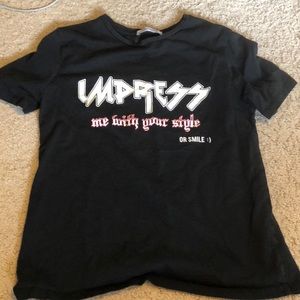 Zara graphic tee